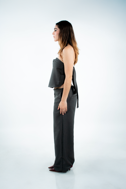 Pantalones Tyra grises